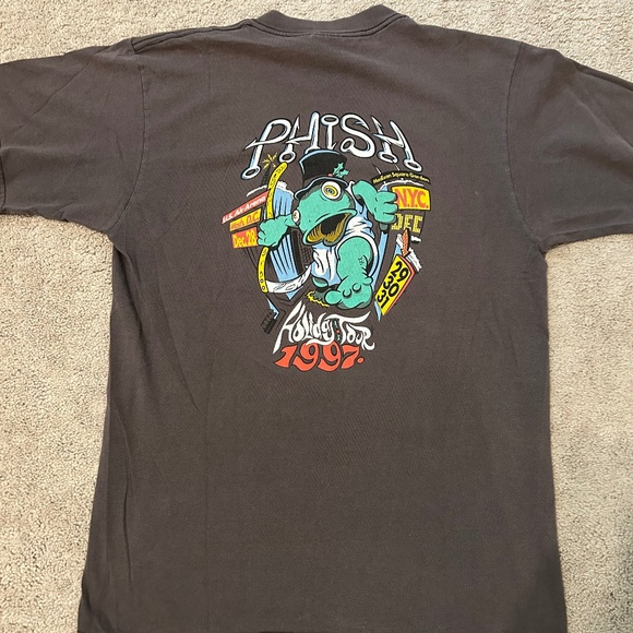 Phish 1997 Holiday Tour T Shirt - Picture 1 of 5